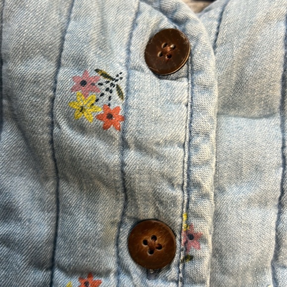 Gap 4T denim sweater jacket - Picture 5 of 6